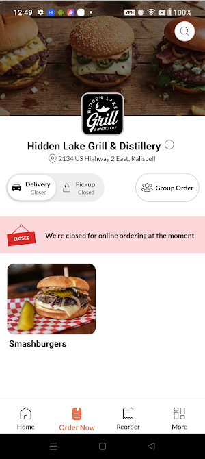Hidden Lake Grill & Distillery Screenshot 1