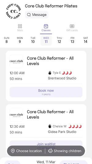 Core Club Screenshot 1