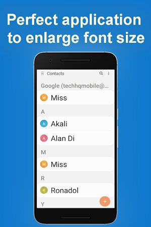 Big Font - Enlarge Font & Change Font Size Screenshot 1