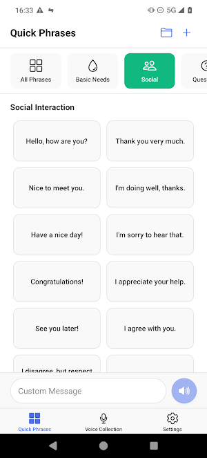 SpeechLink - AAC Screenshot 0