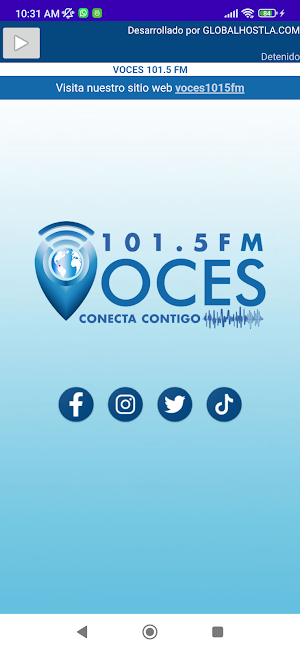 VOCES 101.5 FM Screenshot 0