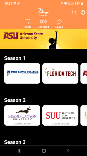The College Tour Screenshot 1