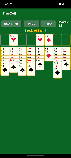 PG FreeCell Screenshot 3