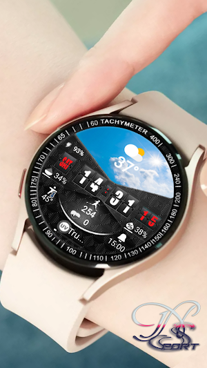 N-SPORT161]UltraView WatchFace Screenshot 0