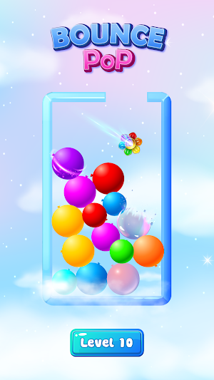 Bounce Pop: Pop the balloons Screenshot 0