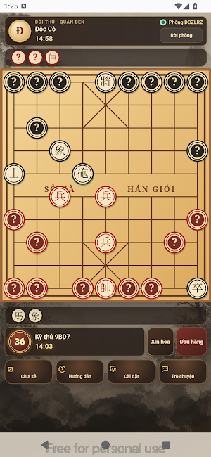 Cờ tướng - Cờ Úp Screenshot 1