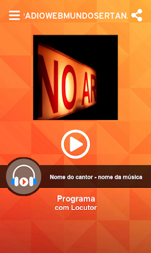 Rádiowebmundosertanejo Screenshot 0