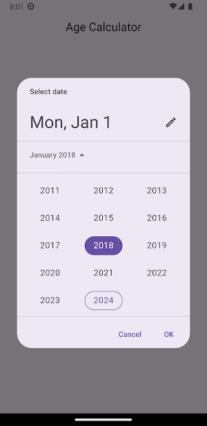 Age Calculator Screenshot 2