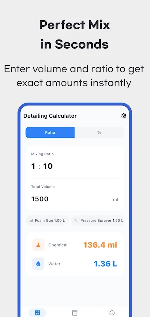 Detailing Calculator: Car Wash Screenshot 0