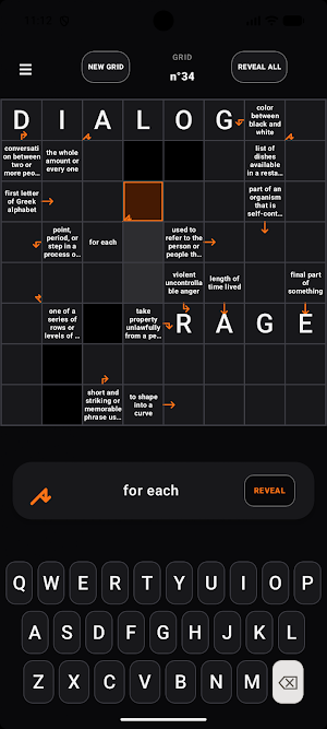 Zen Crossword Puzzles Screenshot 2