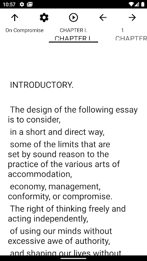 Book, On Compromise Screenshot 1