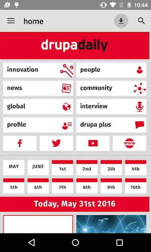 drupa daily Screenshot 0