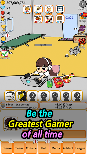 Tap Tap Gamer Screenshot 0