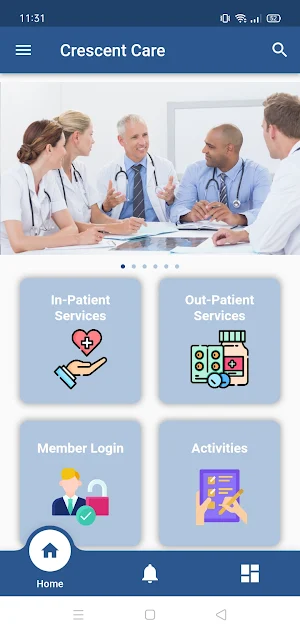 crescent care Screenshot 2