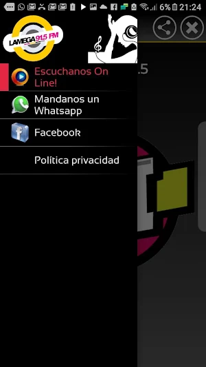 LA MEGA 91.5 FM Screenshot 1