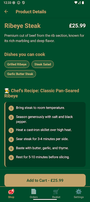 Butchers Meats Screenshot 2