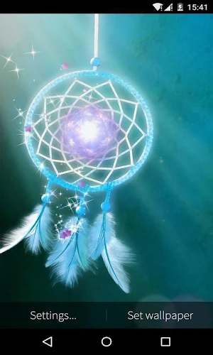 3D Dream Catcher  Wallpaper Screenshot 3
