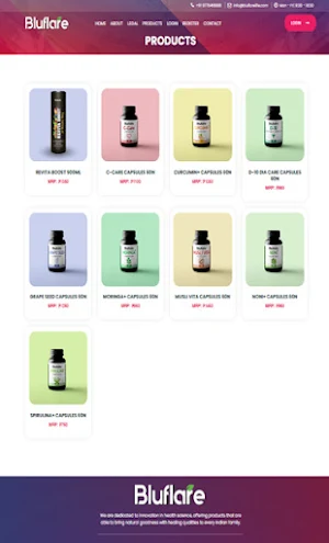 Bluflare Life Science Screenshot 1