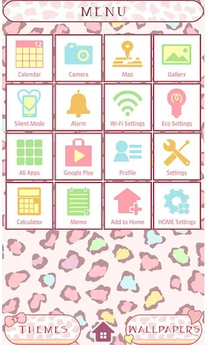 Cute Wallpaper Leopard Candy Screenshot 2