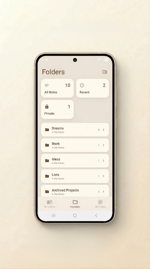 NoteSpace – Notes & Journaling Screenshot 1