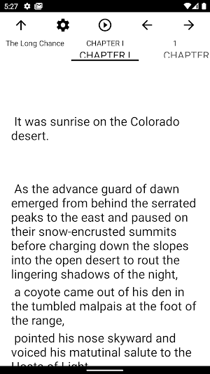 Book, The Long Chance Screenshot 1