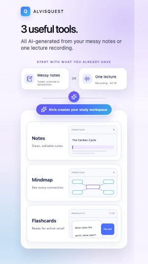 AlvisQuest: AI Flashcards Screenshot 1