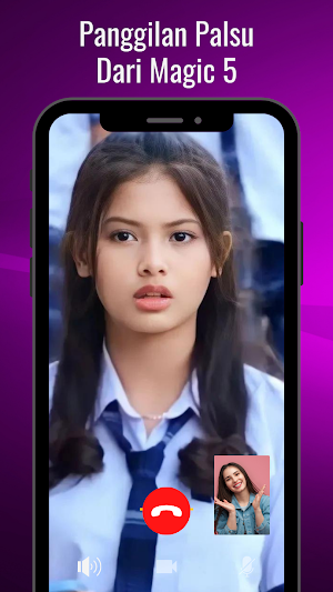 Magic 5 Panggilan Palsu Prank Screenshot 1