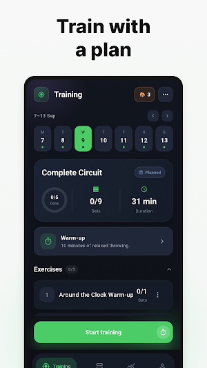 Vey: Darts Training Screenshot 0