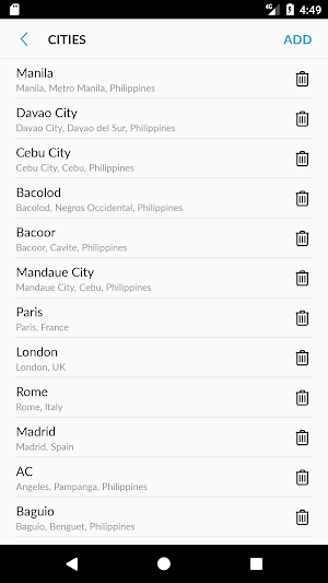 Philippines Weather Screenshot 3