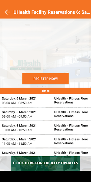 UHealth Fitness & Wellness Screenshot 2