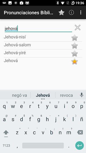 Pronunciaciones Bíblicos Screenshot 1