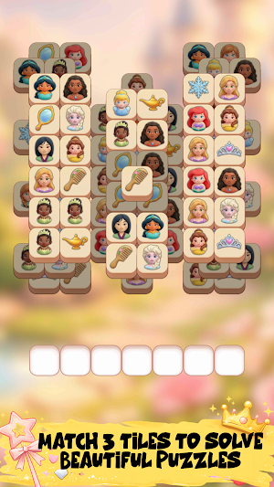 Princess Puzzle Triple Match Screenshot 1