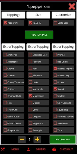 Palermo Pizzeria Screenshot 2