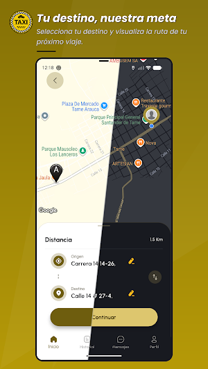 Taxis Seguros Tame Screenshot 2
