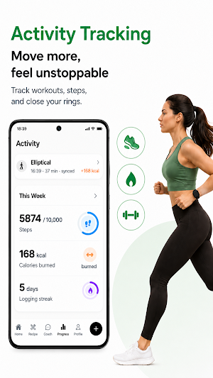 VitalHelm: AI Calorie Counter Screenshot 2