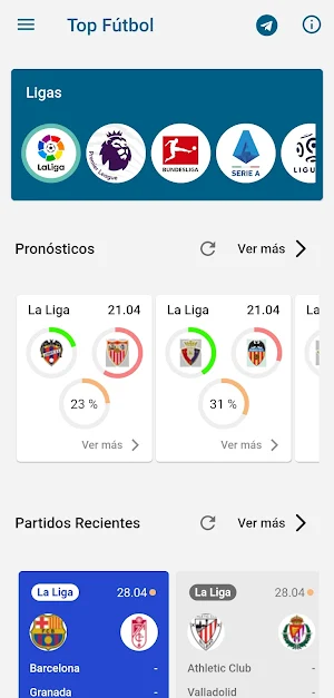 Fútbol Top - Resultados y pronósticos Screenshot 0