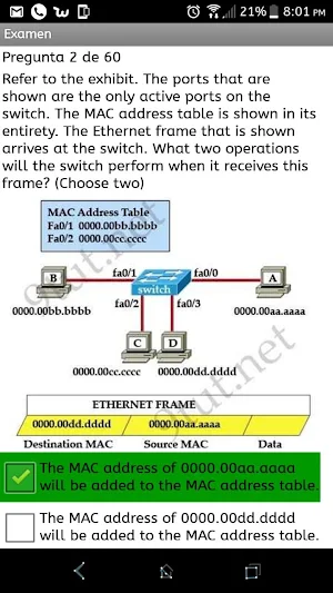 Simulador CCNA Screenshot 1