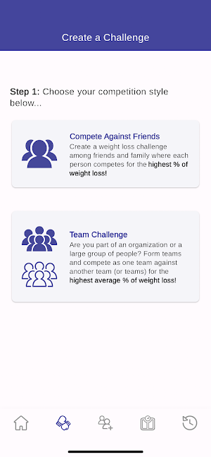 Fit4Friends - Weight Loss Comp Screenshot 2