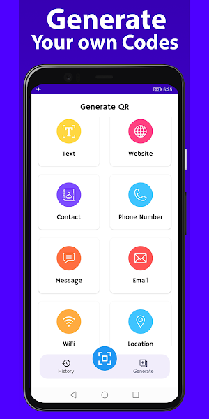 QR & Barcode Scanner Generator Screenshot 1