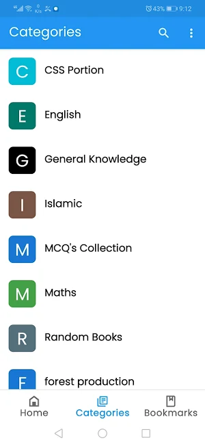 General Knowledge - Books Screenshot 1