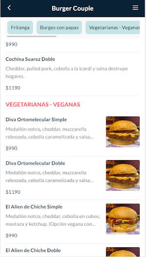 Burger Couple Screenshot 2