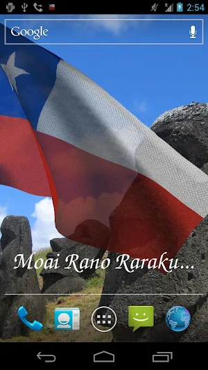 Chile Flag Live Wallpaper Screenshot 2