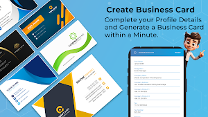 Digital Business Card Maker Screenshot 0