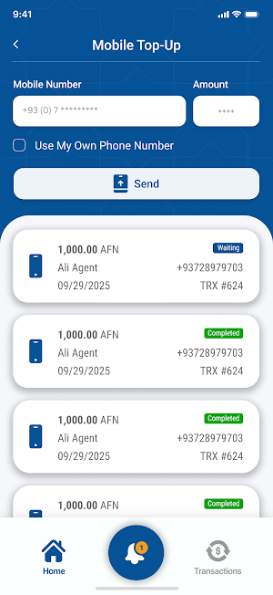 MiliPAY Screenshot 2