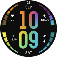 Colorful Figures-For wear os 5