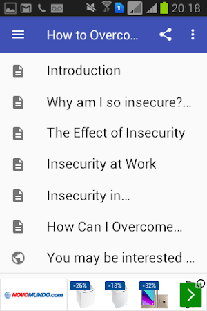 How to Overcome Insecurity Screenshot 0
