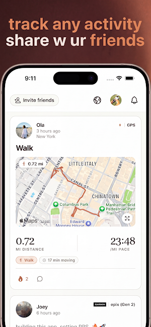 Mobela: Fitness With Friends Screenshot 1
