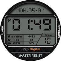 GYD001: Retro watchface
