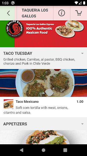 Taqueria Los Gallos Express Screenshot 2