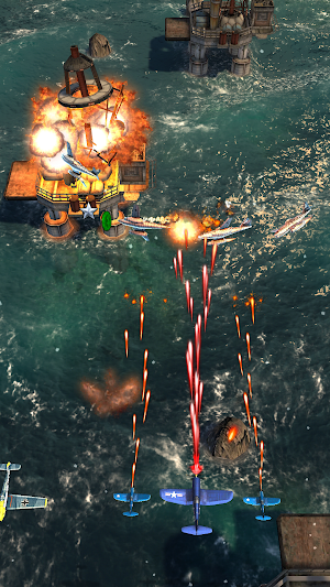 AirAttack 1 - Airplane Shooter Screenshot 3